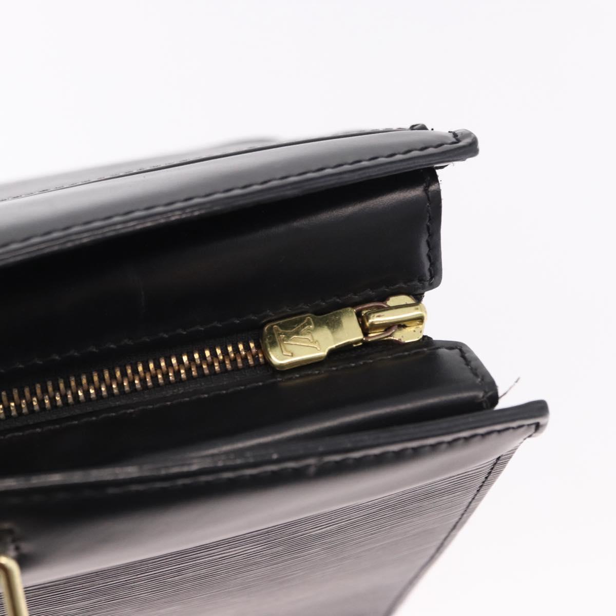 LOUIS VUITTON Epi Riviera Hand Bag Black M48182 LV Auth mr2702