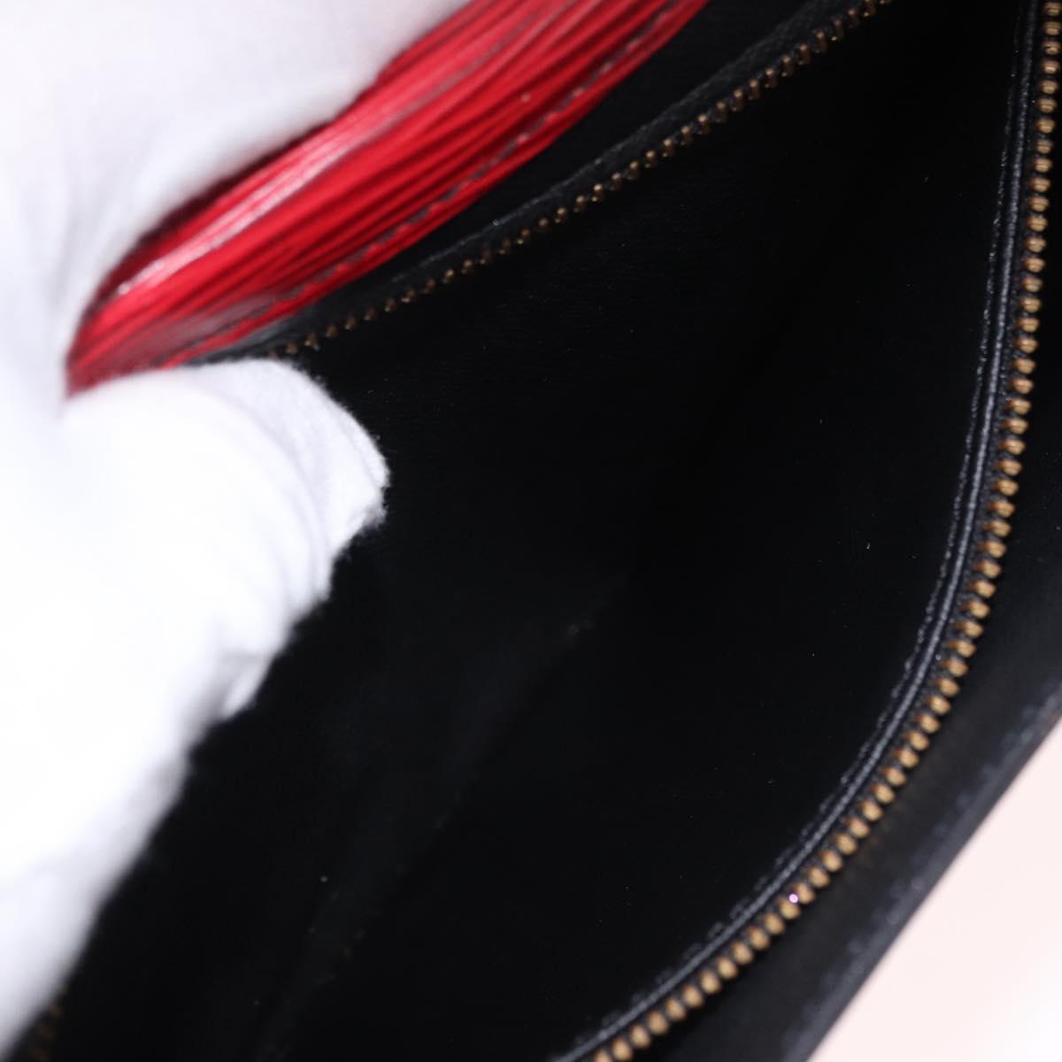 LOUIS VUITTON Epi Art Deco Clutch Bag Red M52637 LV Auth mr2738