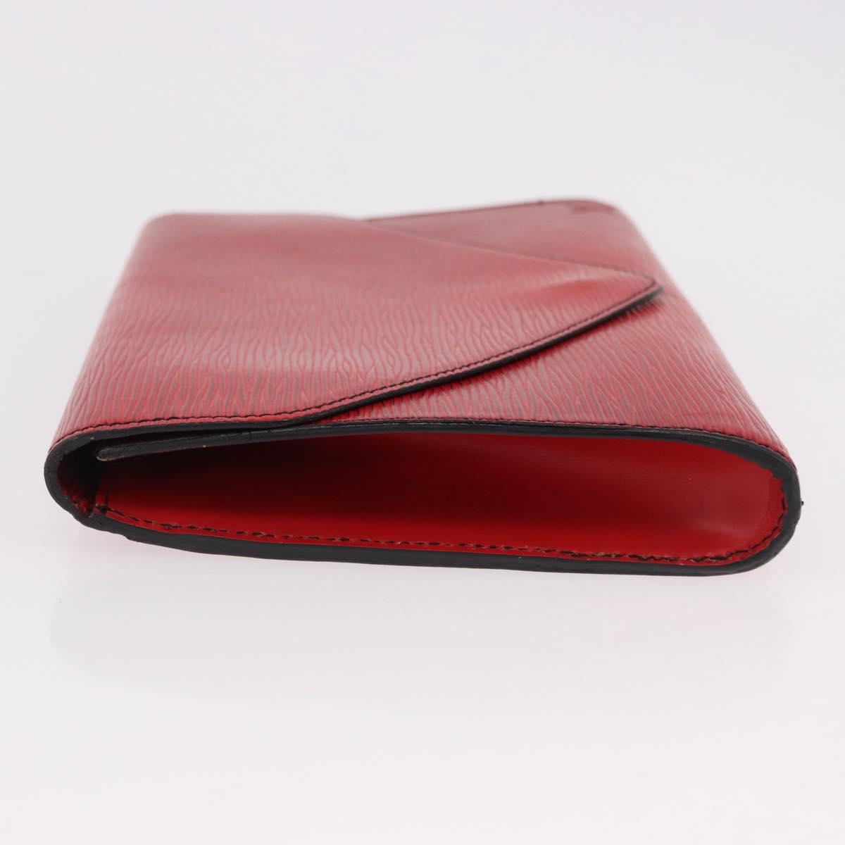 LOUIS VUITTON Epi Art Deco Clutch Bag Red M52637 LV Auth mr2738
