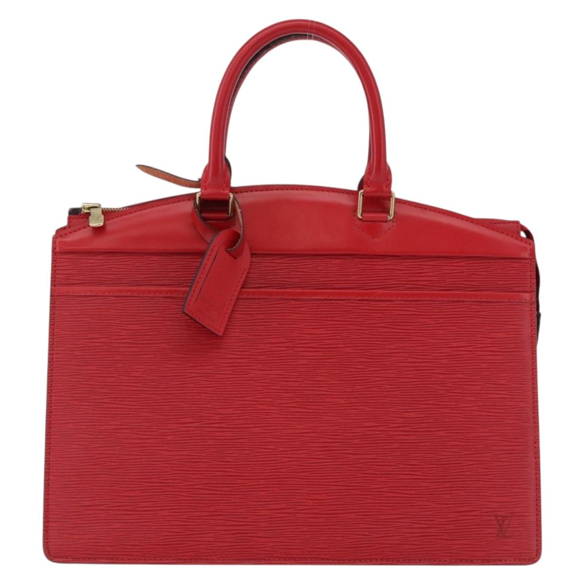 LOUIS VUITTON Epi Riviera Hand Bag Red M48187 LV Auth mr2756