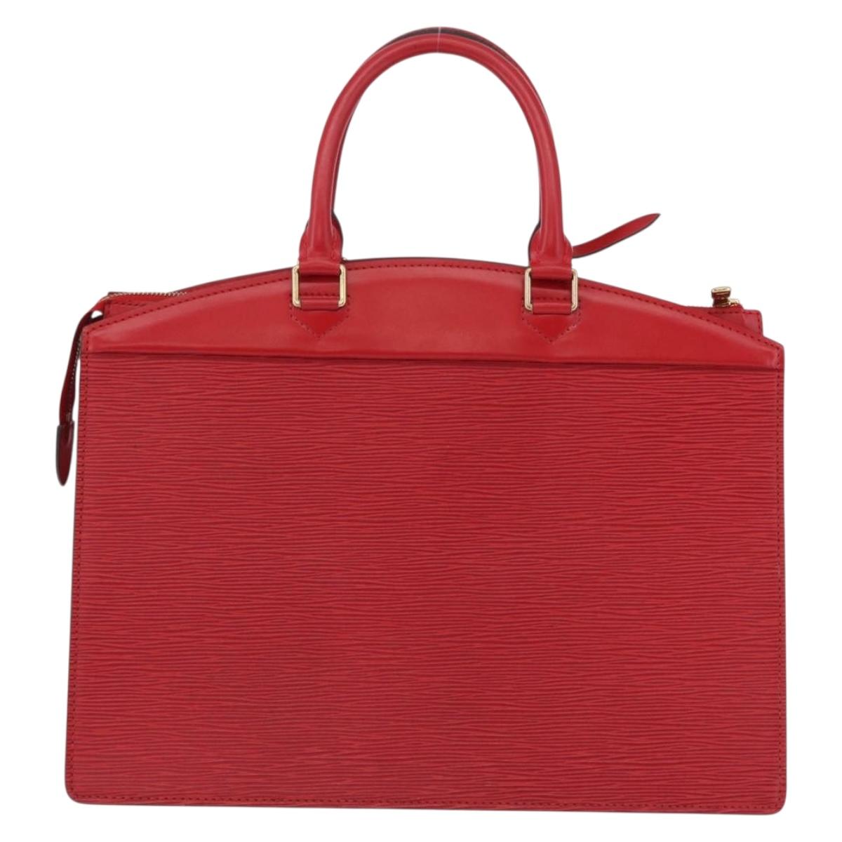 LOUIS VUITTON Epi Riviera Hand Bag Red M48187 LV Auth mr2756