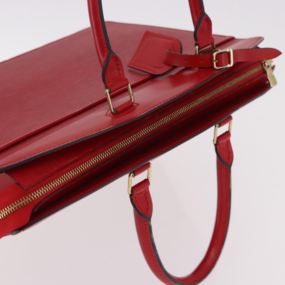 LOUIS VUITTON Epi Riviera Hand Bag Red M48187 LV Auth mr2756