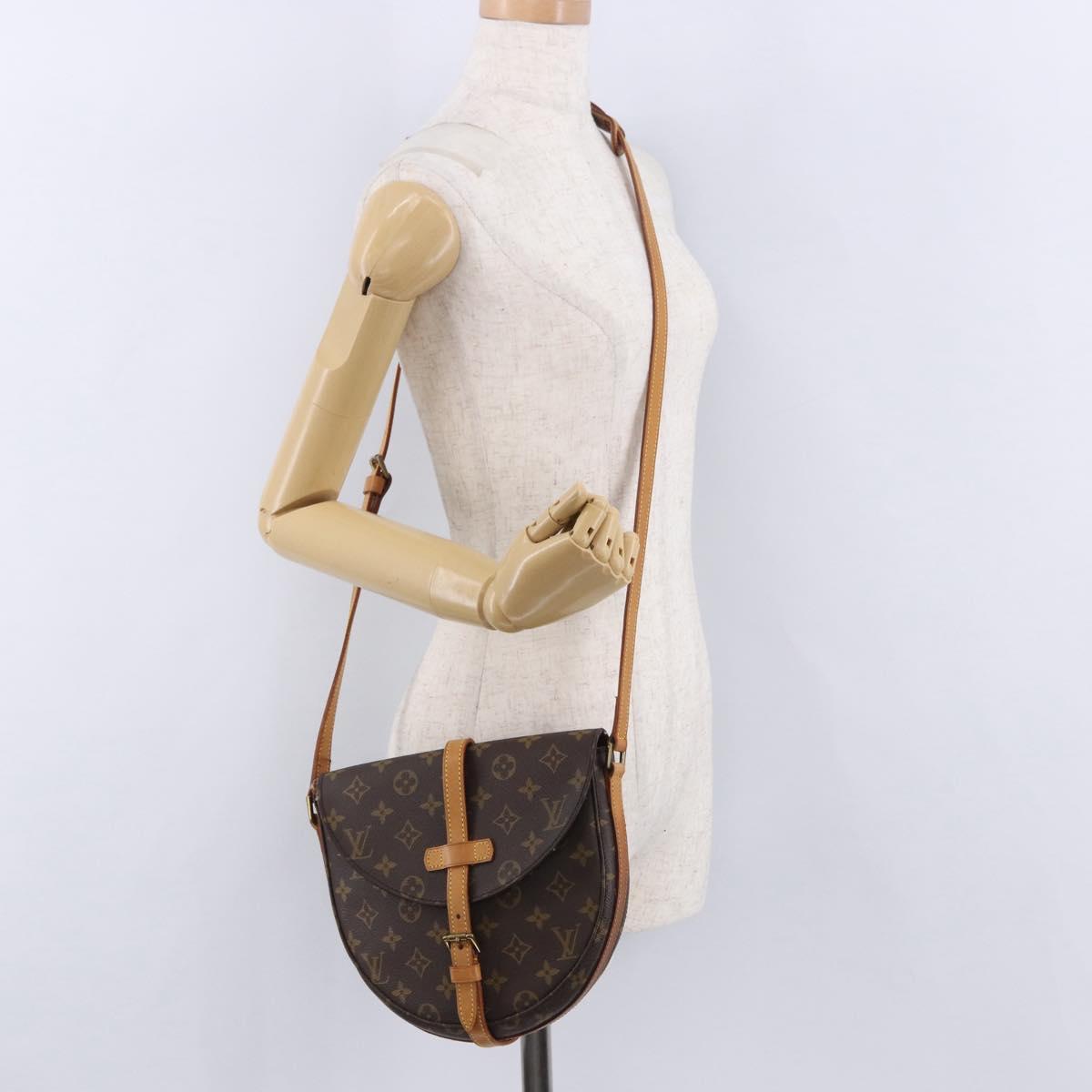 LOUIS VUITTON Monogram Chantilly MM Shoulder Bag M51233 LV Auth mr2759