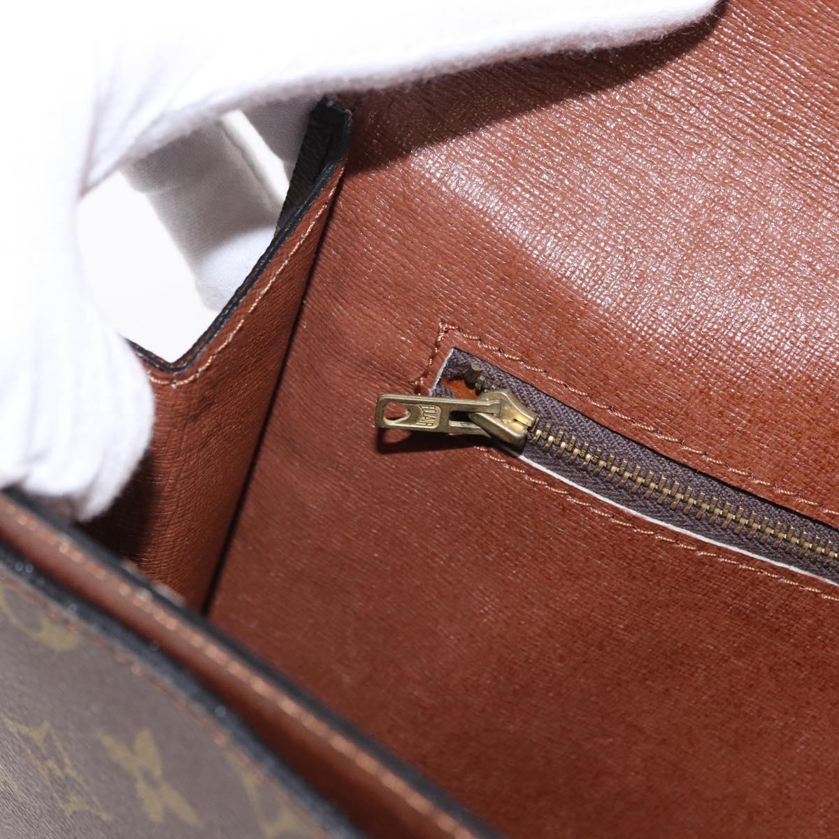LOUIS VUITTON Monogram Posh Ministor Briefcase M53445 LV Auth mr2760