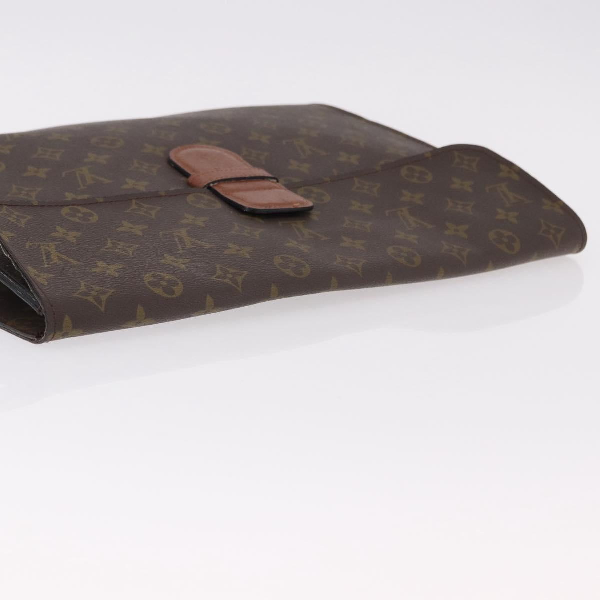 LOUIS VUITTON Monogram Posh Ministor Briefcase M53445 LV Auth mr2760