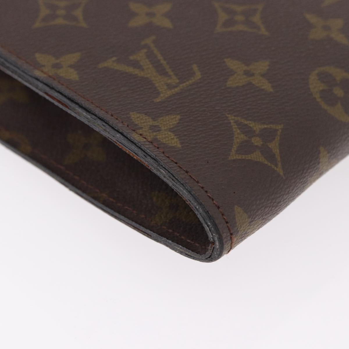 LOUIS VUITTON Monogram Posh Ministor Briefcase M53445 LV Auth mr2760