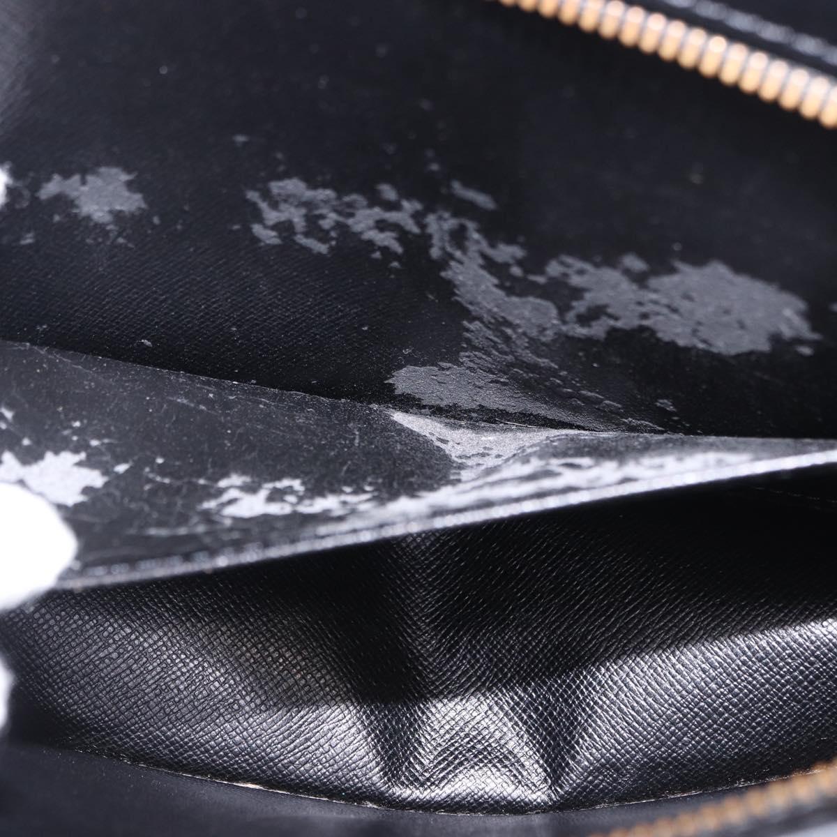 LOUIS VUITTON Epi Pochette Homme Clutch Bag Black M52522 LV Auth mr2787