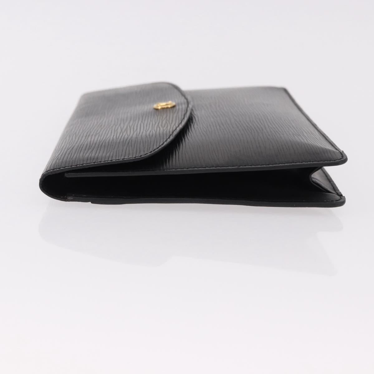 LOUIS VUITTON Epi Montaigne 27 Clutch Bag Black M52652 LV Auth mr2795