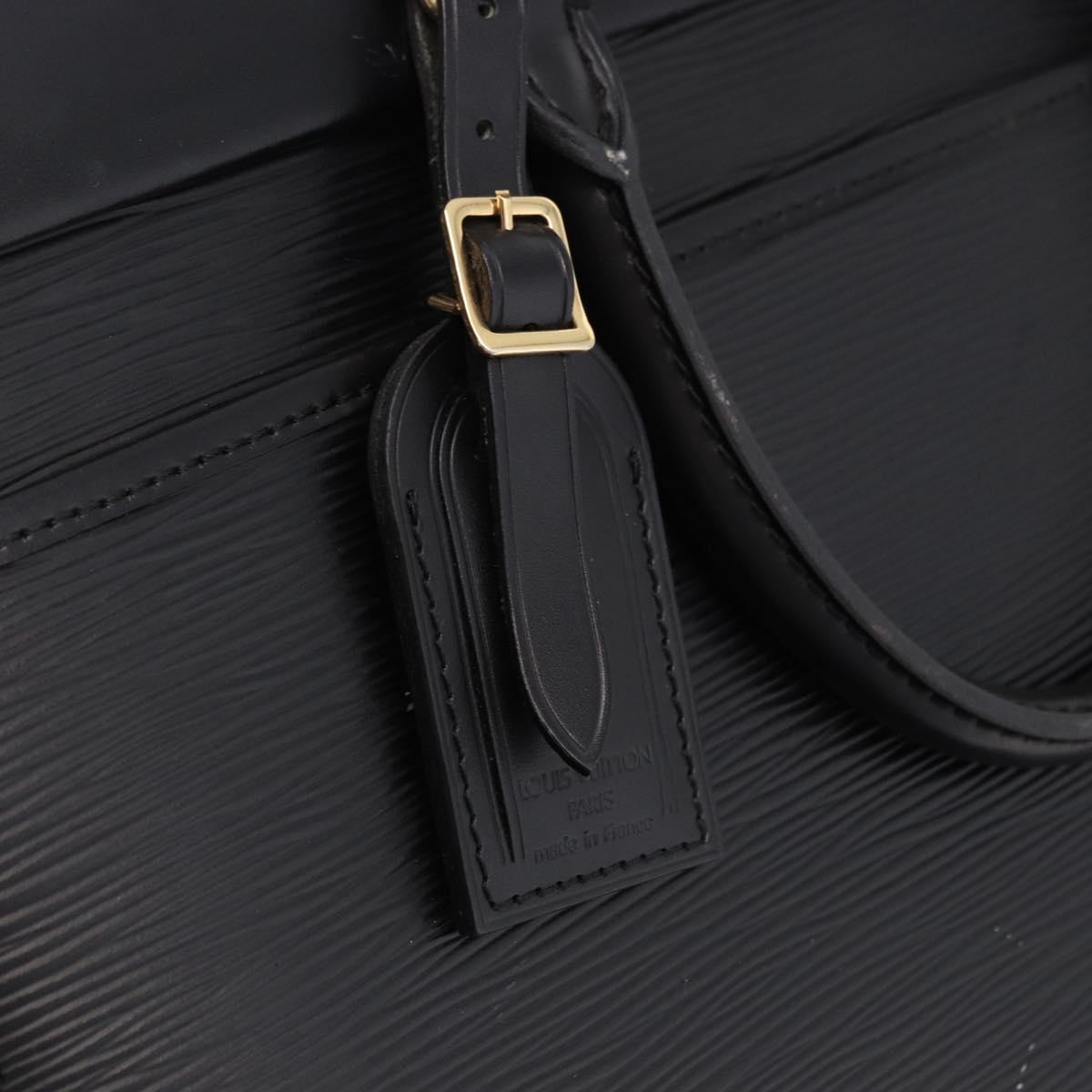 LOUIS VUITTON Epi Riviera Hand Bag Black M48182 LV Auth mr2799