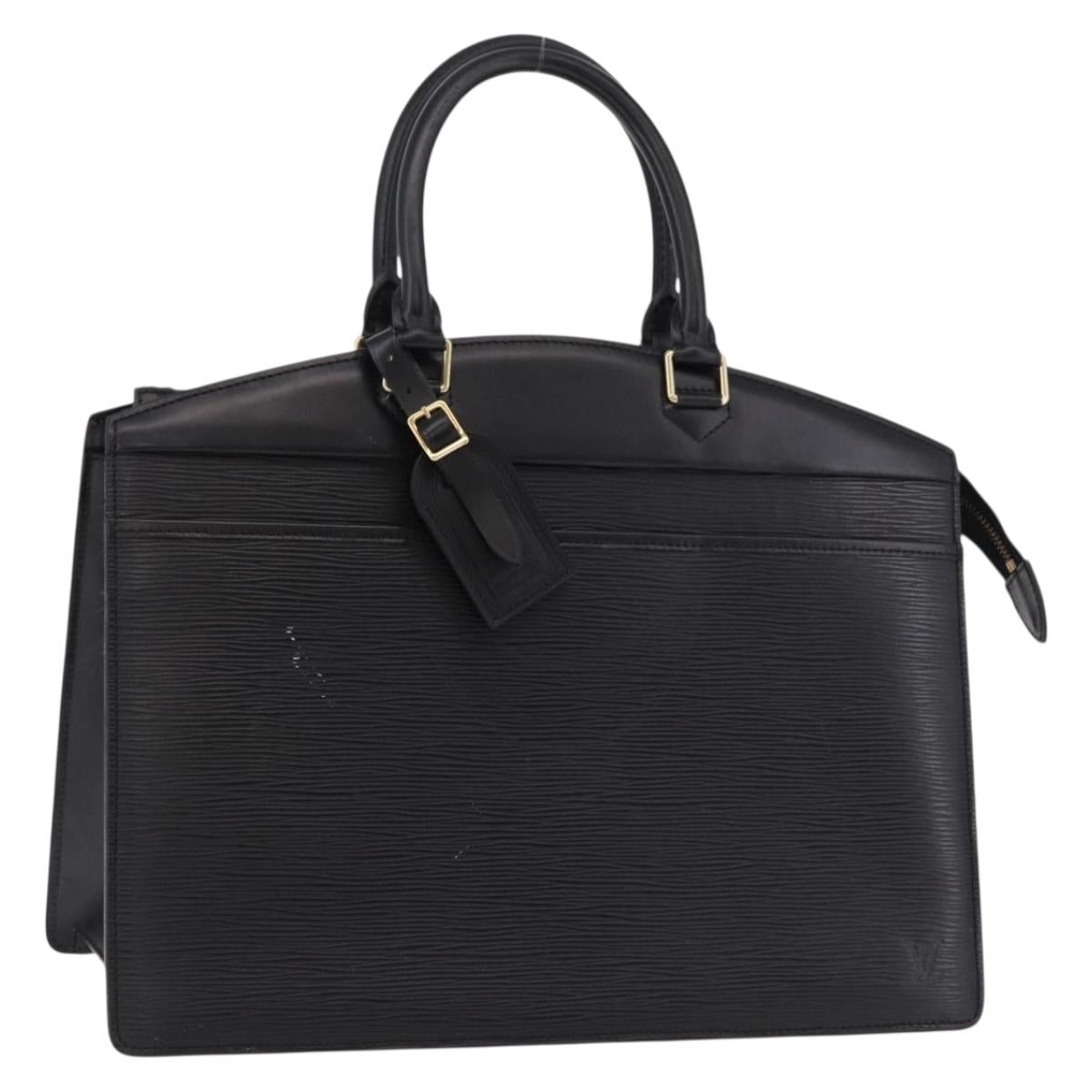LOUIS VUITTON Epi Riviera Hand Bag Black M48182 LV Auth mr2799