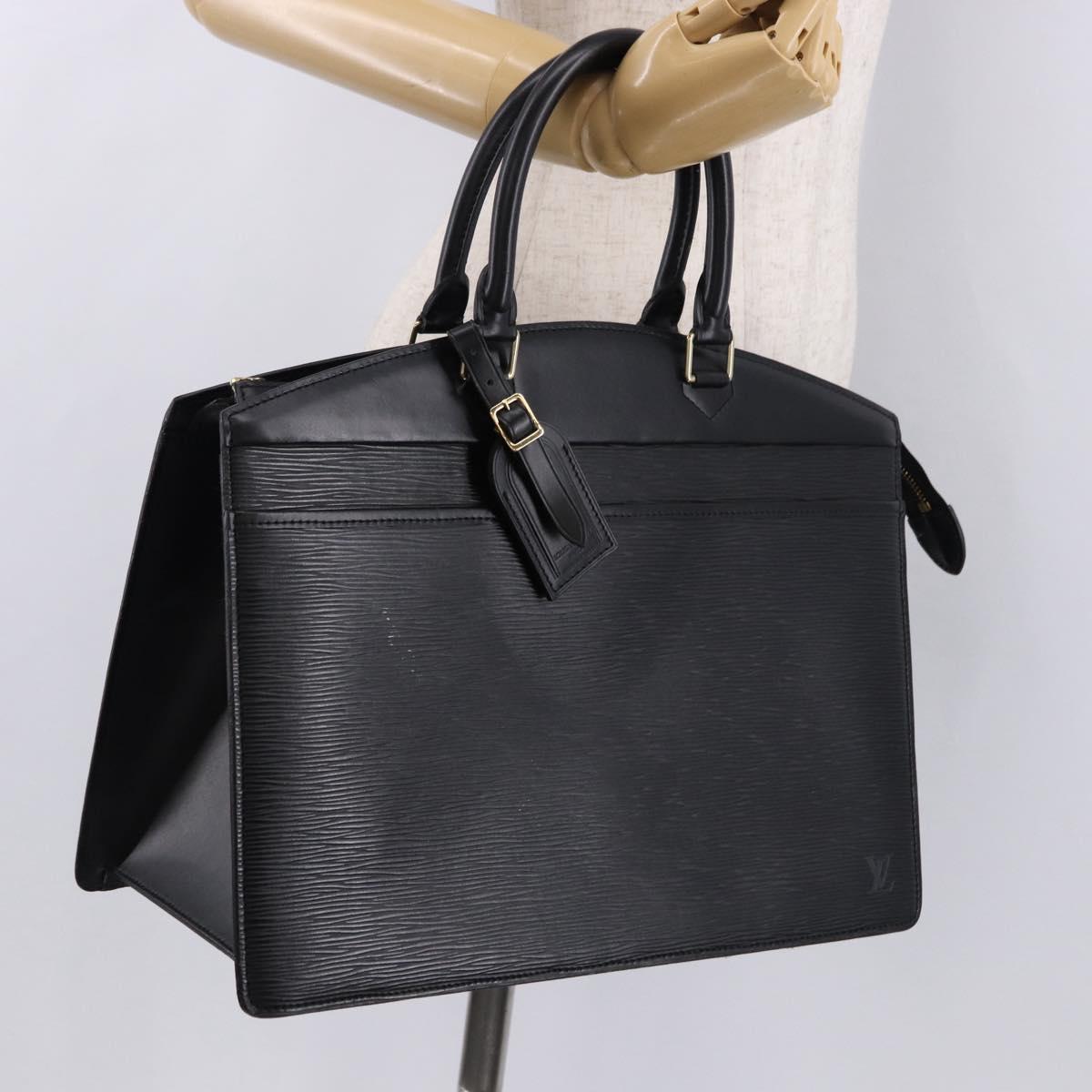 LOUIS VUITTON Epi Riviera Hand Bag Black M48182 LV Auth mr2799