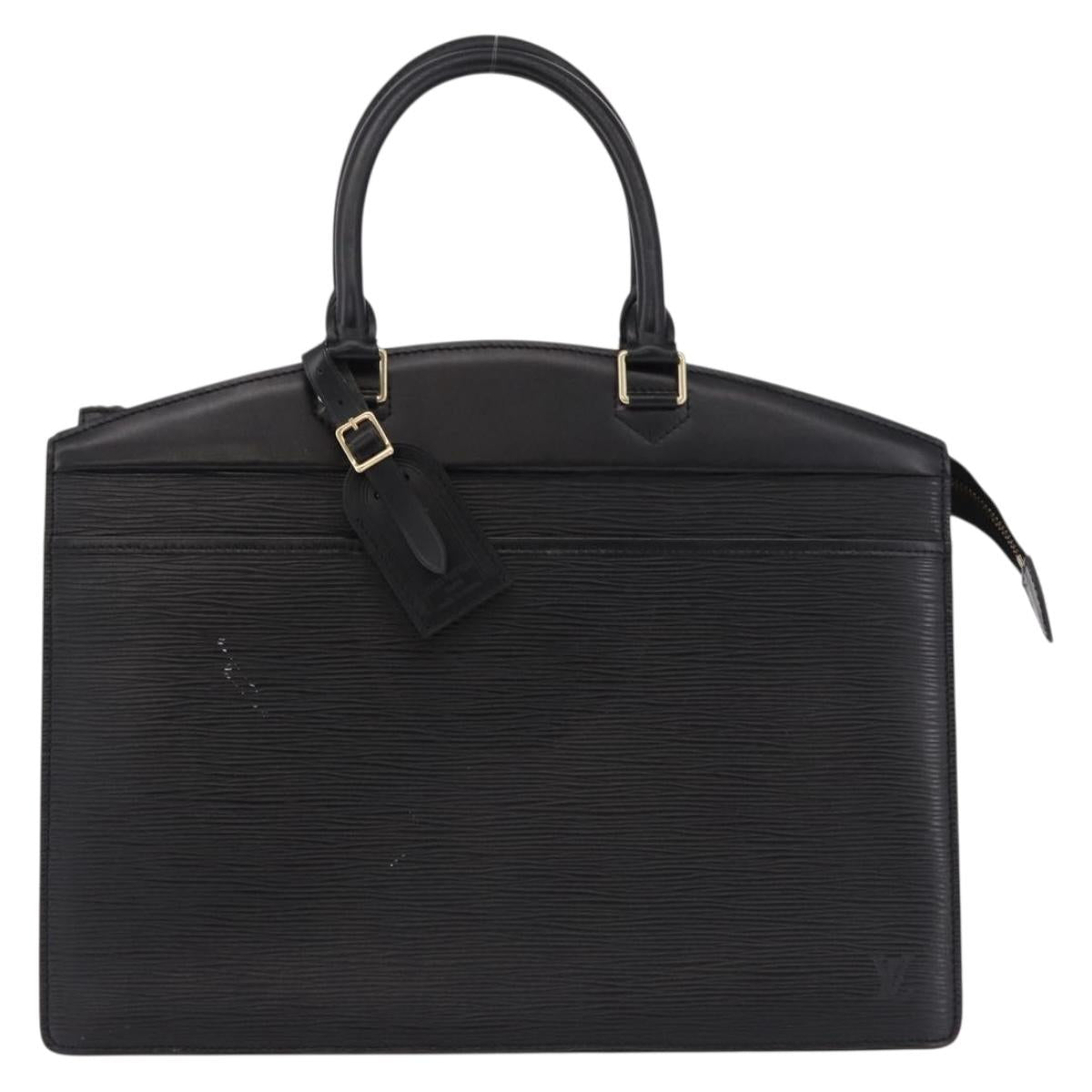 LOUIS VUITTON Epi Riviera Hand Bag Black M48182 LV Auth mr2799