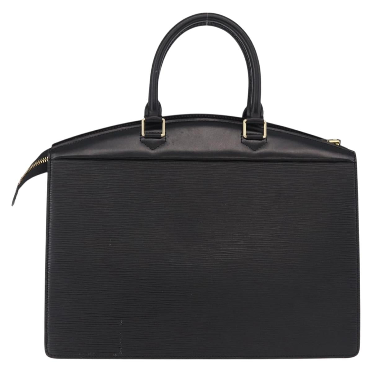 LOUIS VUITTON Epi Riviera Hand Bag Black M48182 LV Auth mr2799