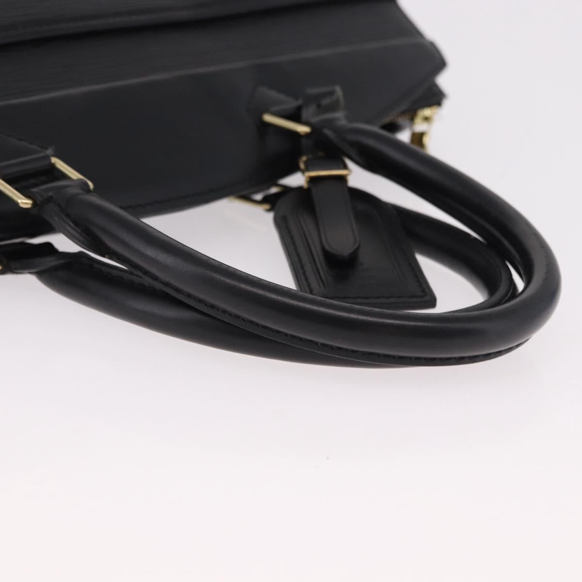 LOUIS VUITTON Epi Riviera Hand Bag Black M48182 LV Auth mr2799