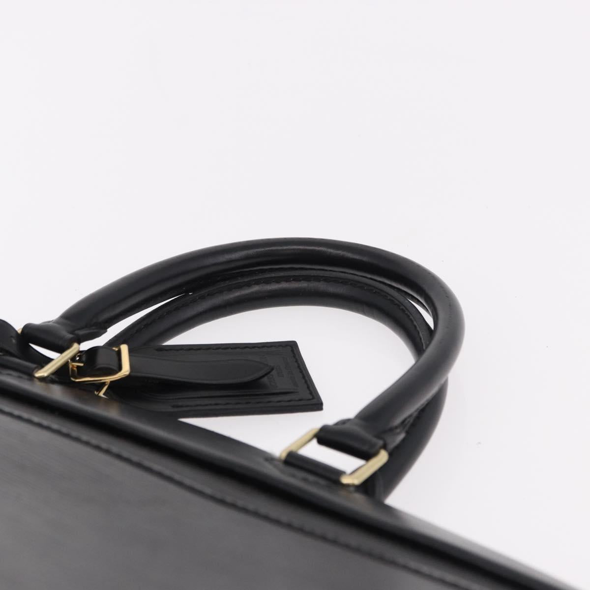 LOUIS VUITTON Epi Riviera Hand Bag Black M48182 LV Auth mr2799