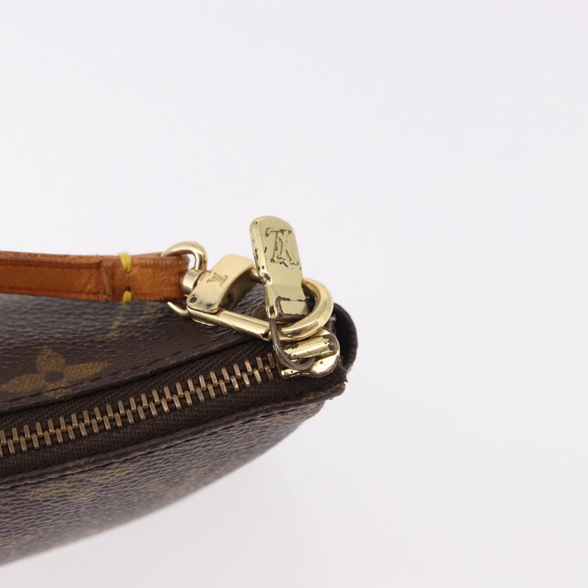 LOUIS VUITTON Monogram Pochette Accessoires Pouch M51980 LV Auth mr2806