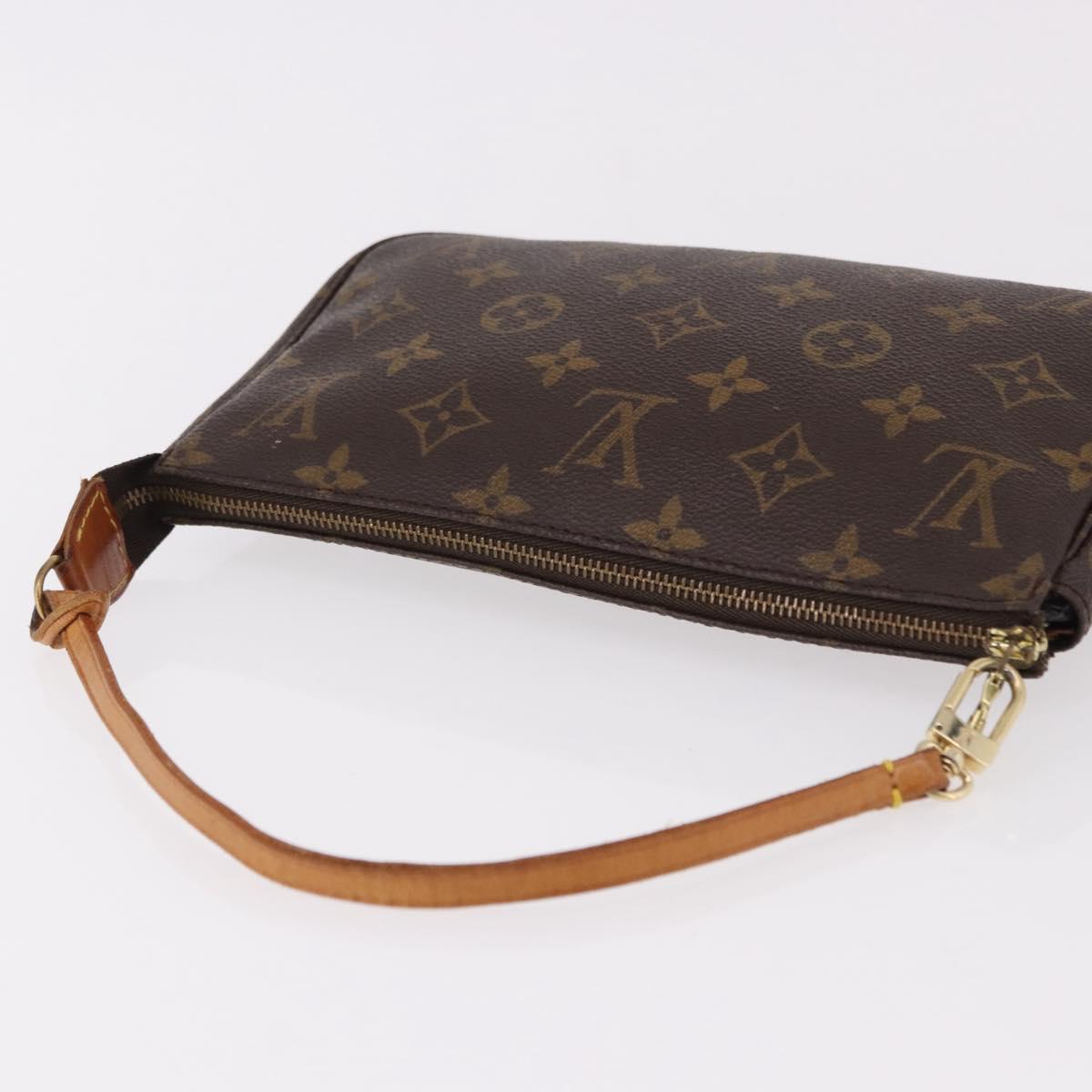 LOUIS VUITTON Monogram Pochette Accessoires Pouch M51980 LV Auth mr2806