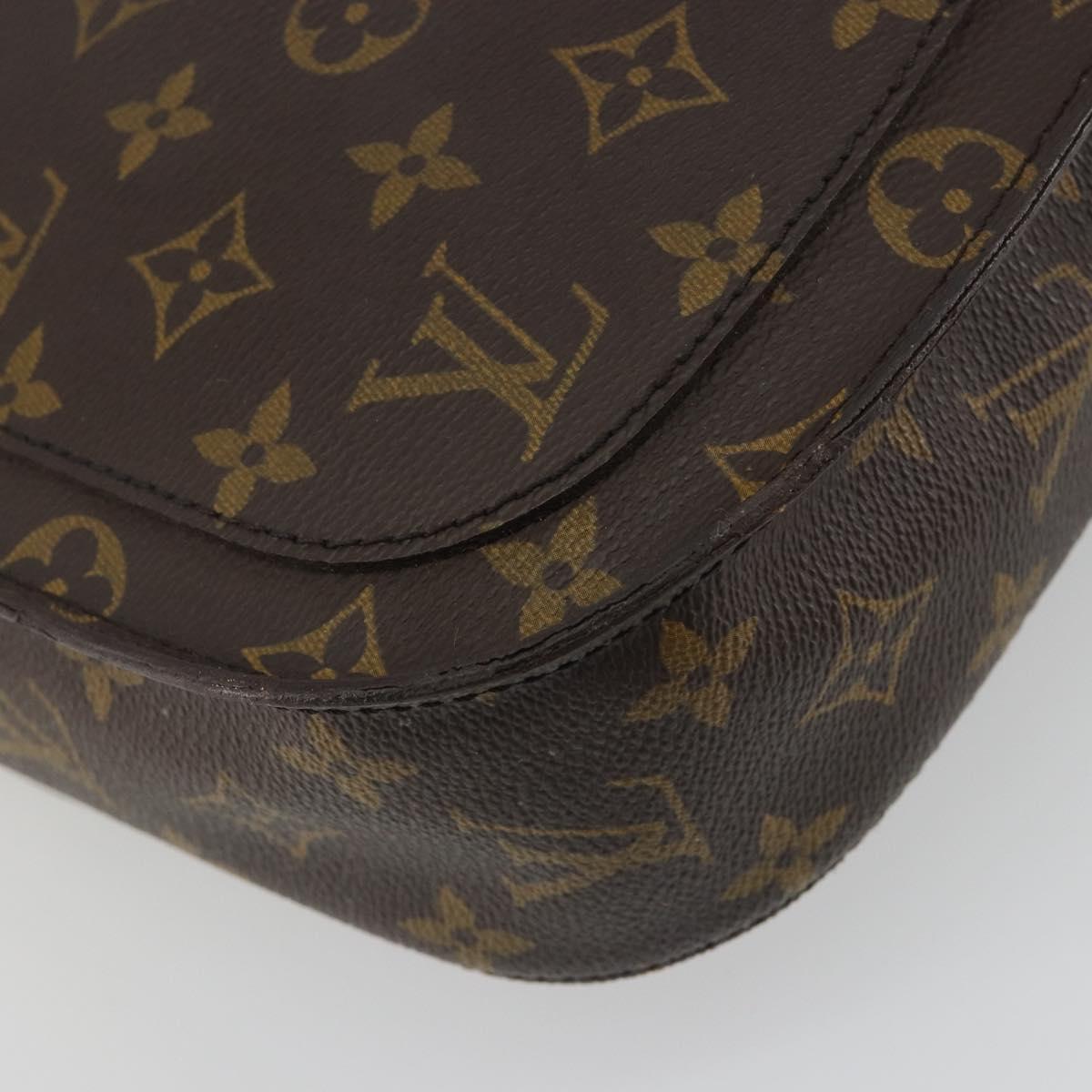 LOUIS VUITTON Monogram Saint Cloud GM Shoulder Bag M51242 LV Auth mr2855