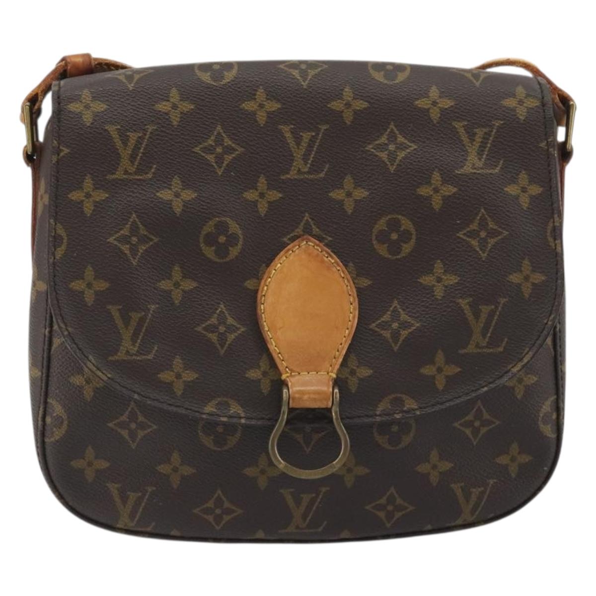 LOUIS VUITTON Monogram Saint Cloud GM Shoulder Bag M51242 LV Auth mr2855