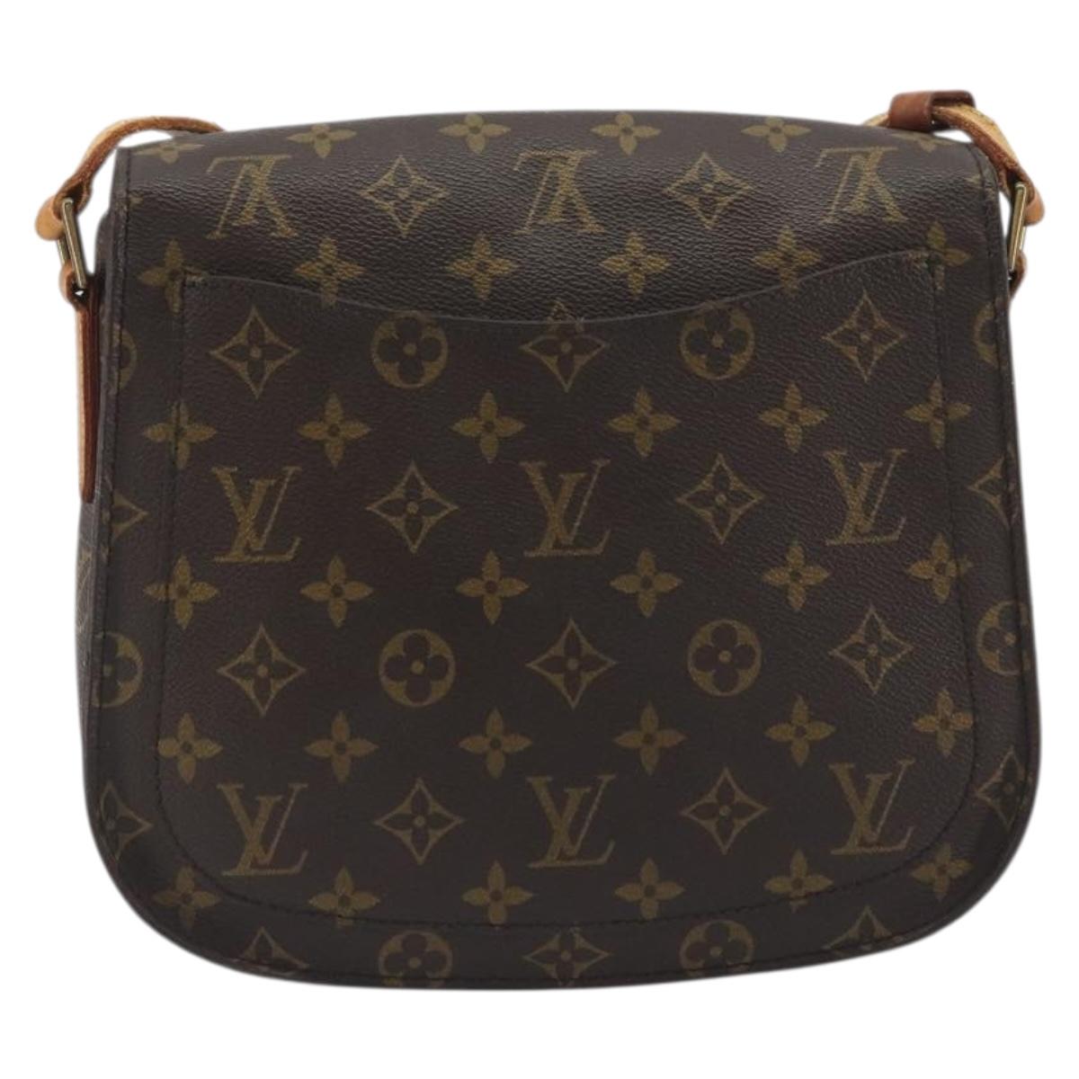 LOUIS VUITTON Monogram Saint Cloud GM Shoulder Bag M51242 LV Auth mr2855