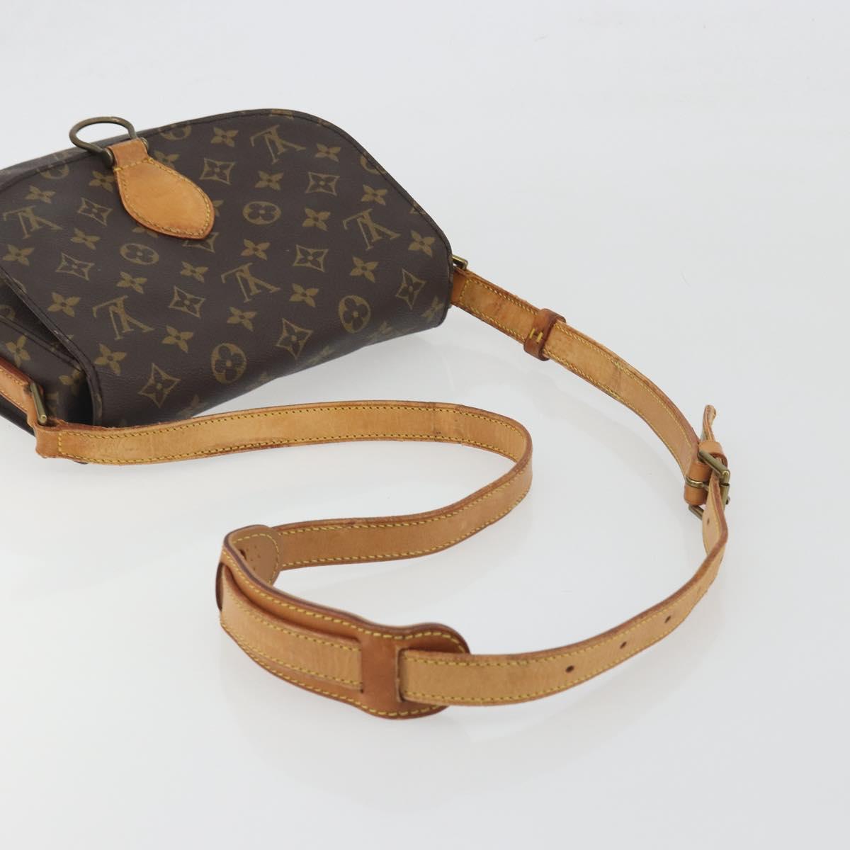 LOUIS VUITTON Monogram Saint Cloud GM Shoulder Bag M51242 LV Auth mr2855