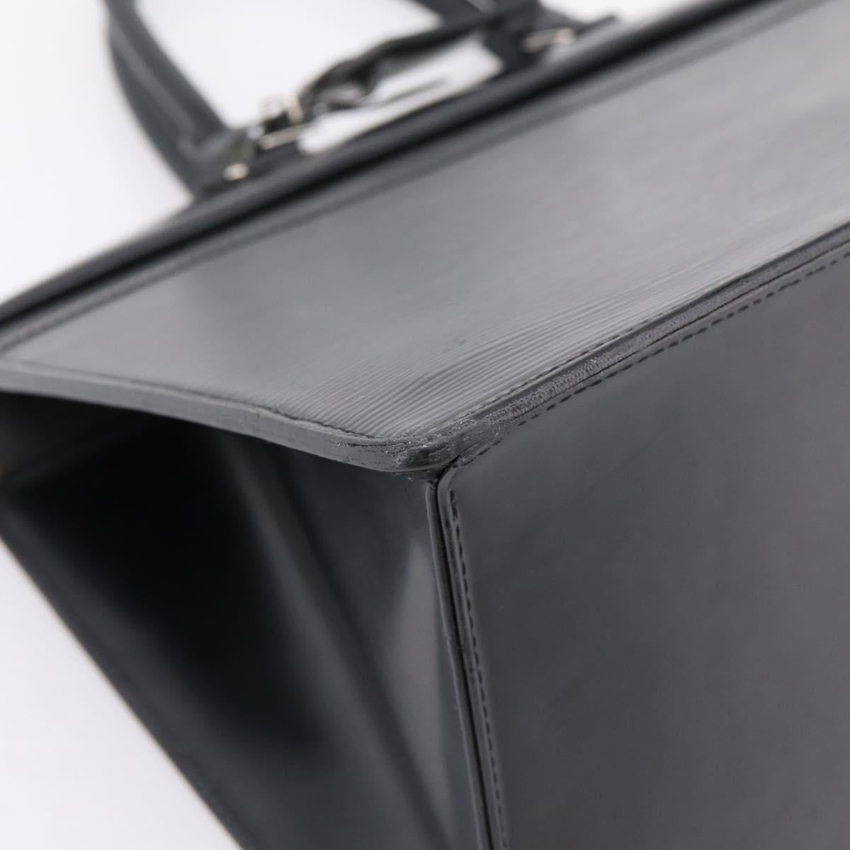 LOUIS VUITTON Epi Riviera Hand Bag Black M48182 LV Auth mr2865