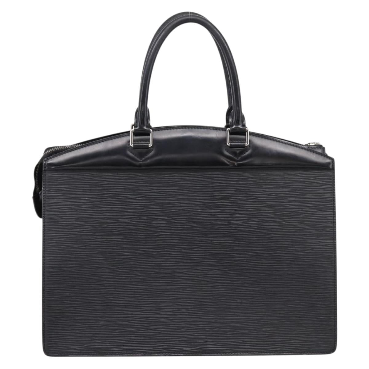 LOUIS VUITTON Epi Riviera Hand Bag Black M48182 LV Auth mr2865