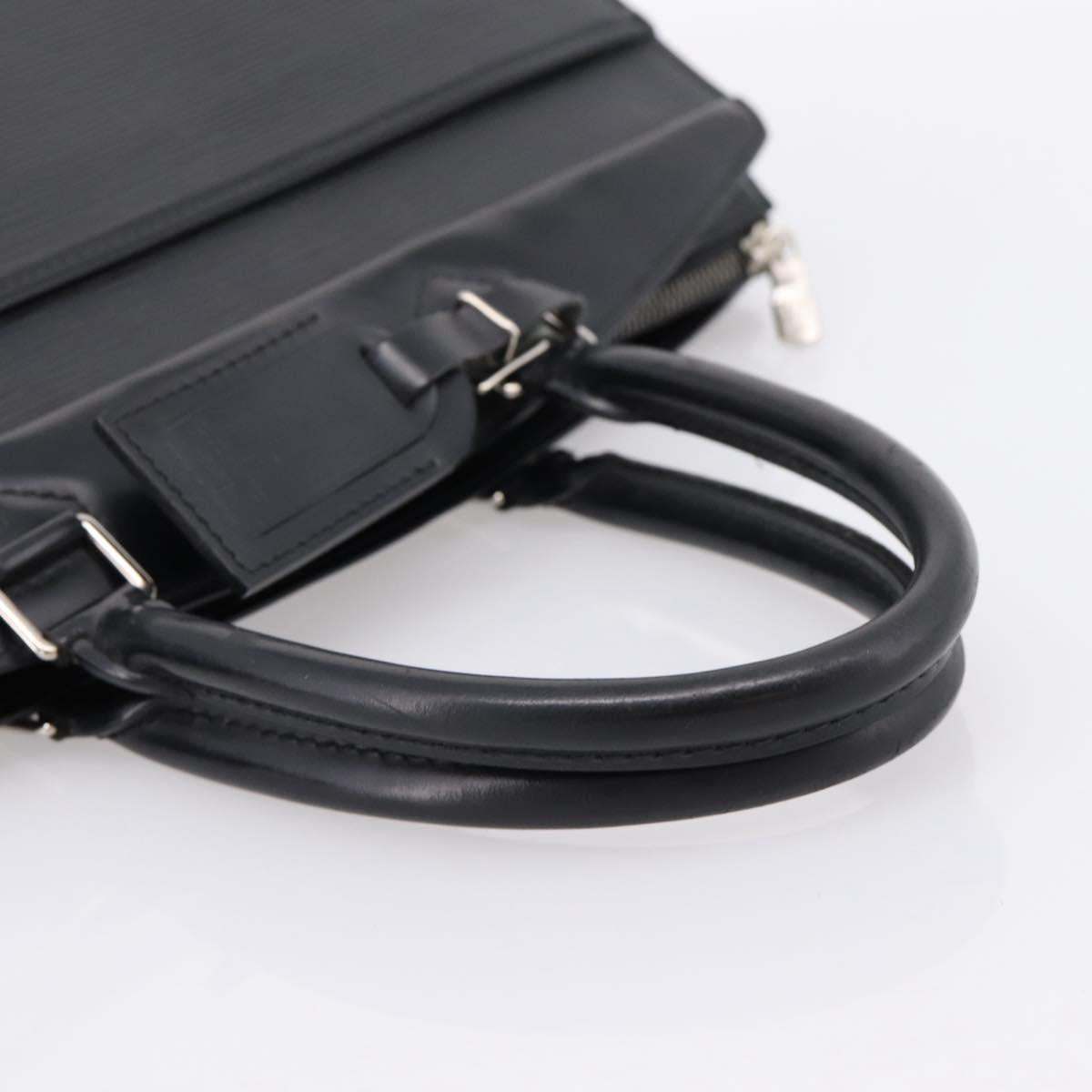 LOUIS VUITTON Epi Riviera Hand Bag Black M48182 LV Auth mr2865