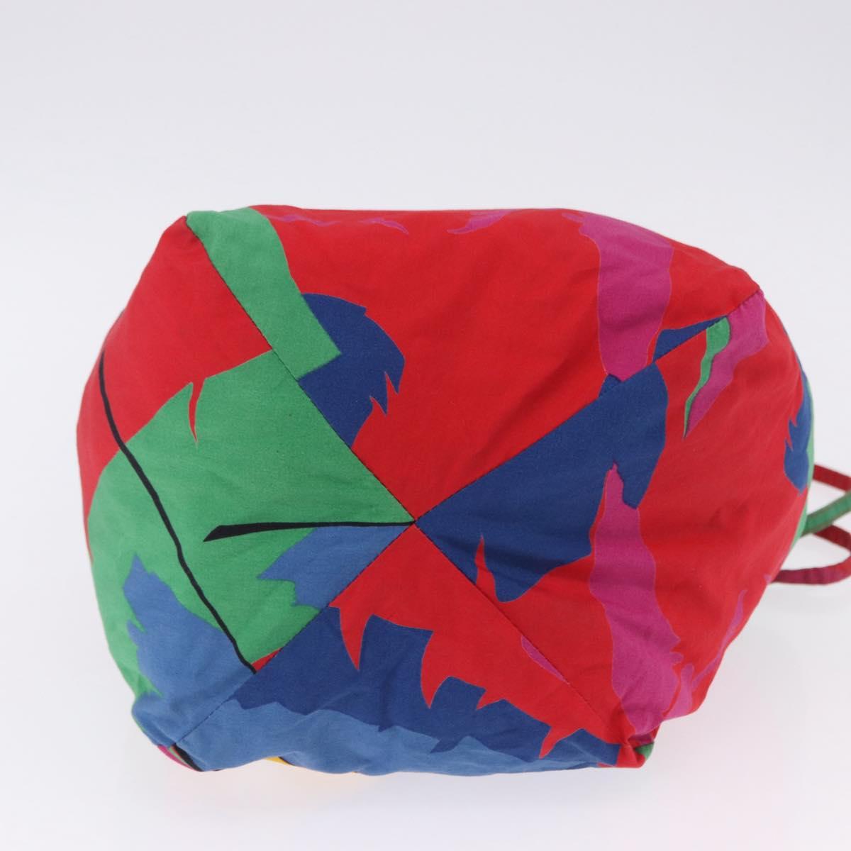 BOTTEGA VENETA Hand Bag Canvas Multicolor Auth mr2869