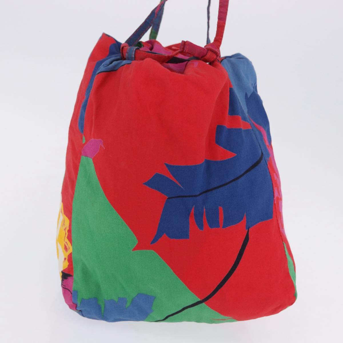BOTTEGA VENETA Hand Bag Canvas Multicolor Auth mr2869