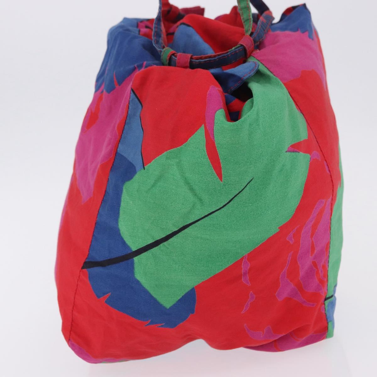 BOTTEGA VENETA Hand Bag Canvas Multicolor Auth mr2869