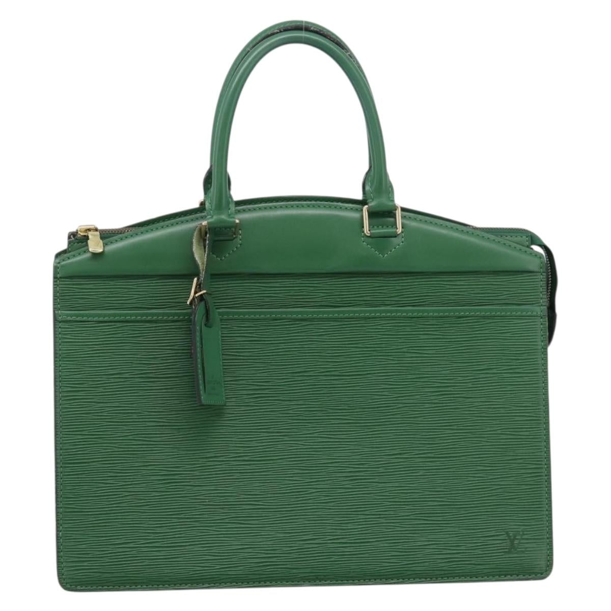 LOUIS VUITTON Epi Riviera Hand Bag Green M48184 LV Auth mr2882