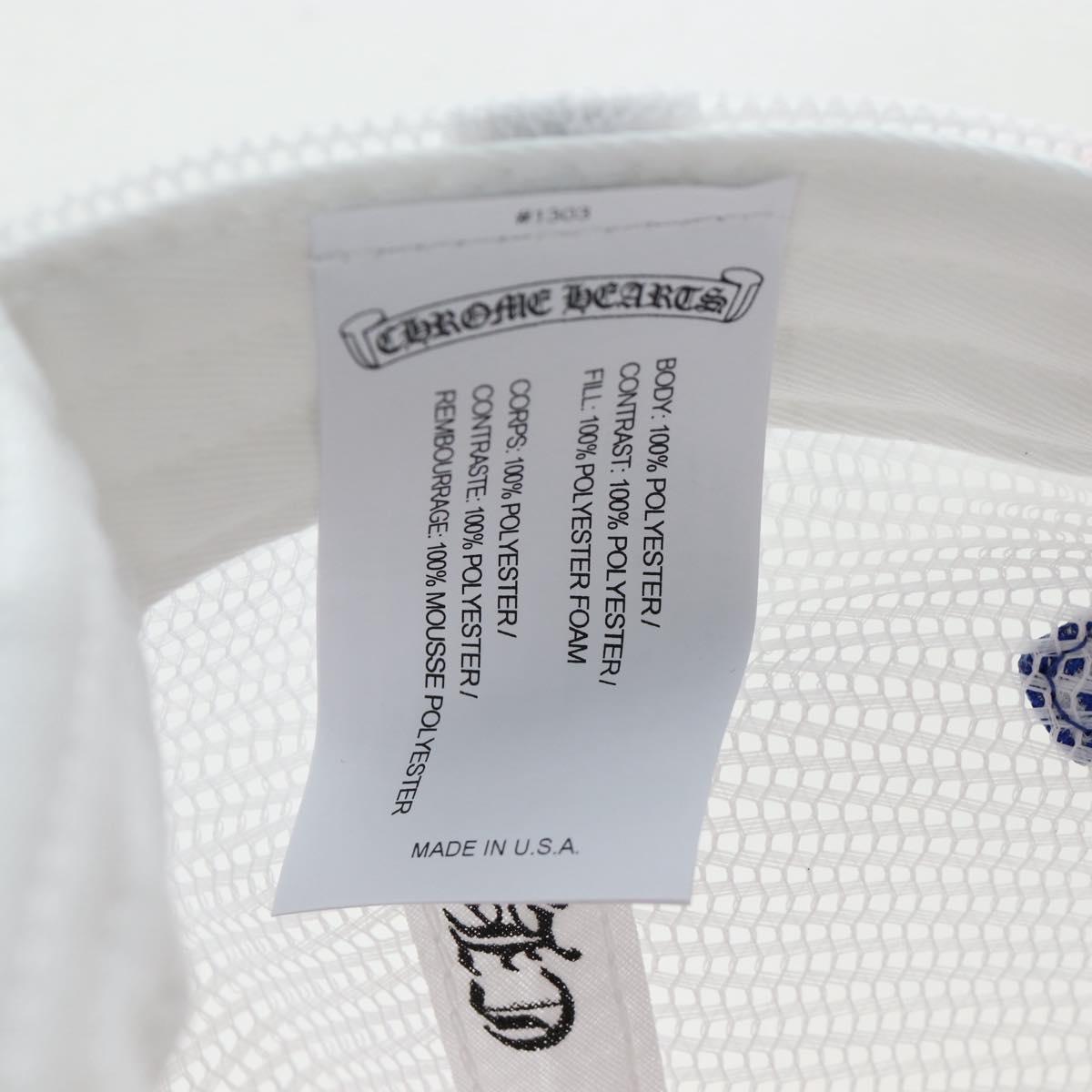 Chrome Hearts Cap Polyester Mesh Red Auth mr2896SM