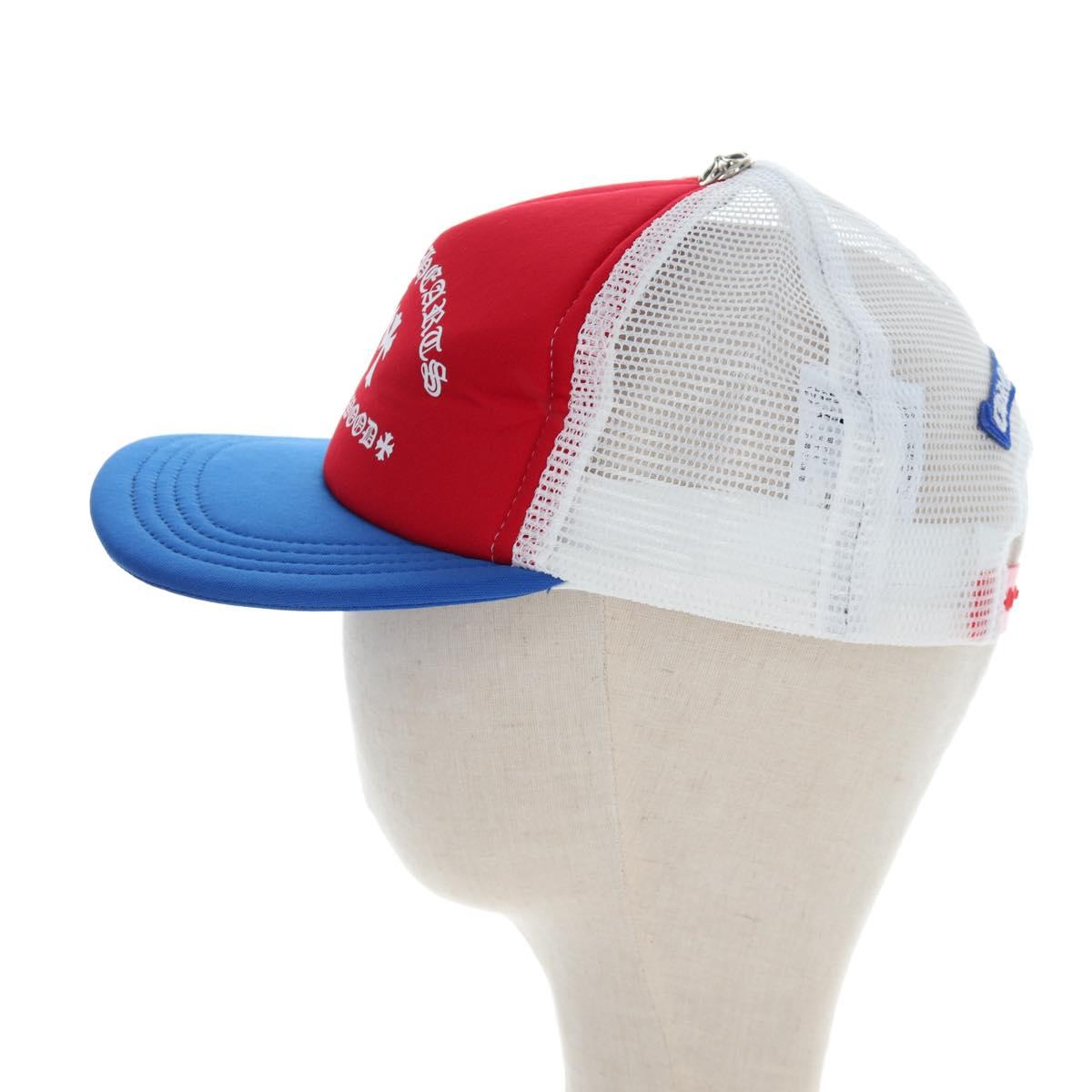 Chrome Hearts Cap Polyester Mesh Red Auth mr2896SM