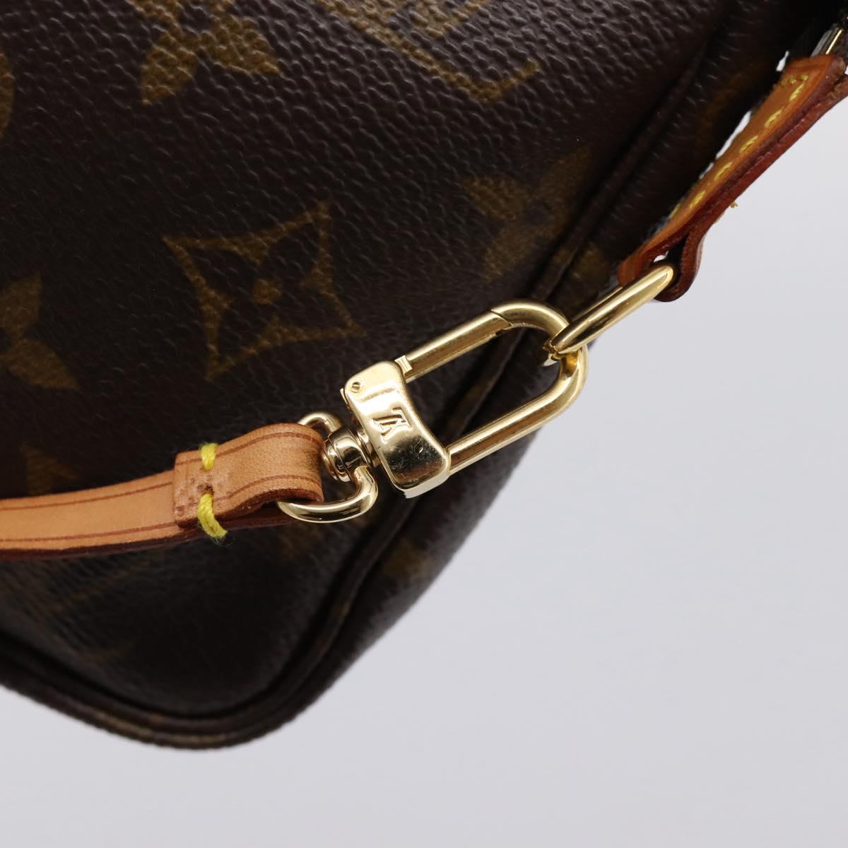 LOUIS VUITTON Monogram Pochette Accessoires Pouch M51980 LV Auth mr2900V