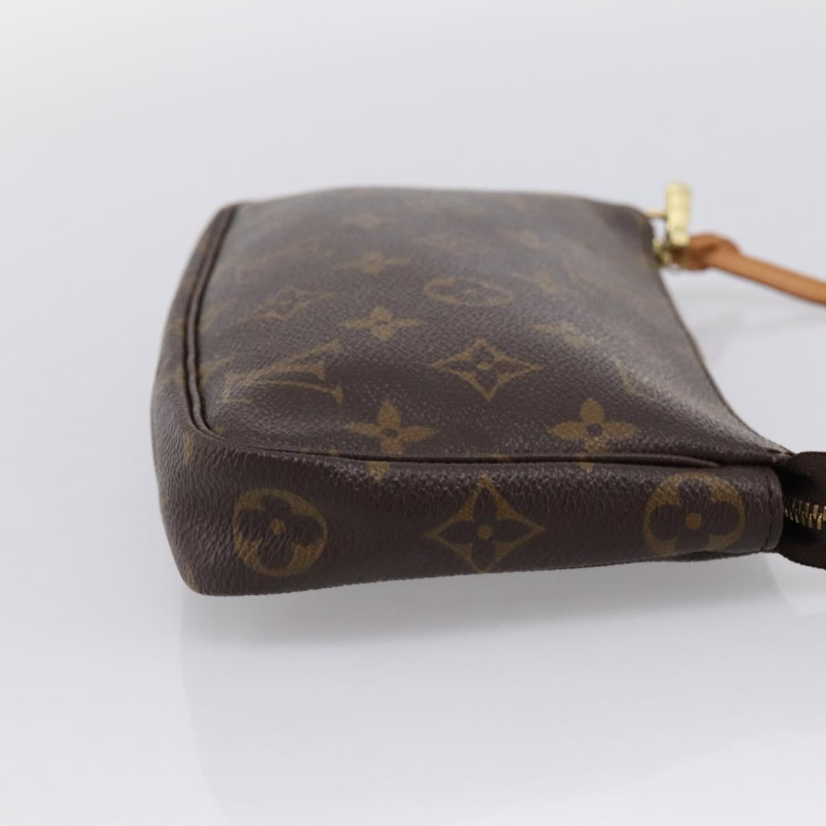 LOUIS VUITTON Monogram Pochette Accessoires Pouch M51980 LV Auth mr2900V