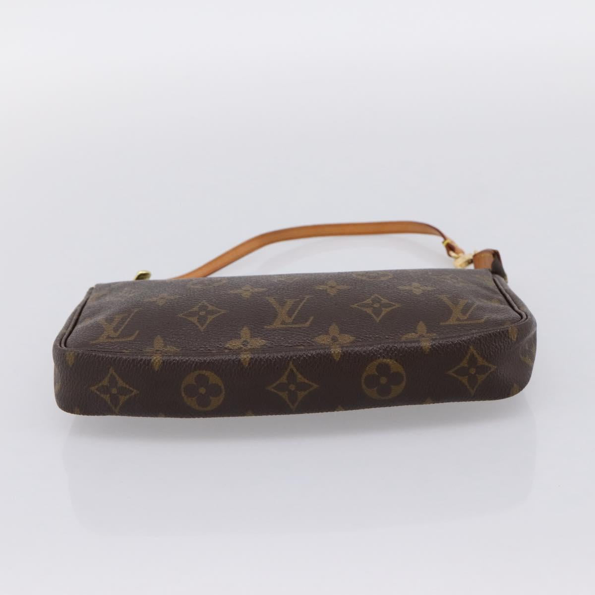 LOUIS VUITTON Monogram Pochette Accessoires Pouch M51980 LV Auth mr2900V