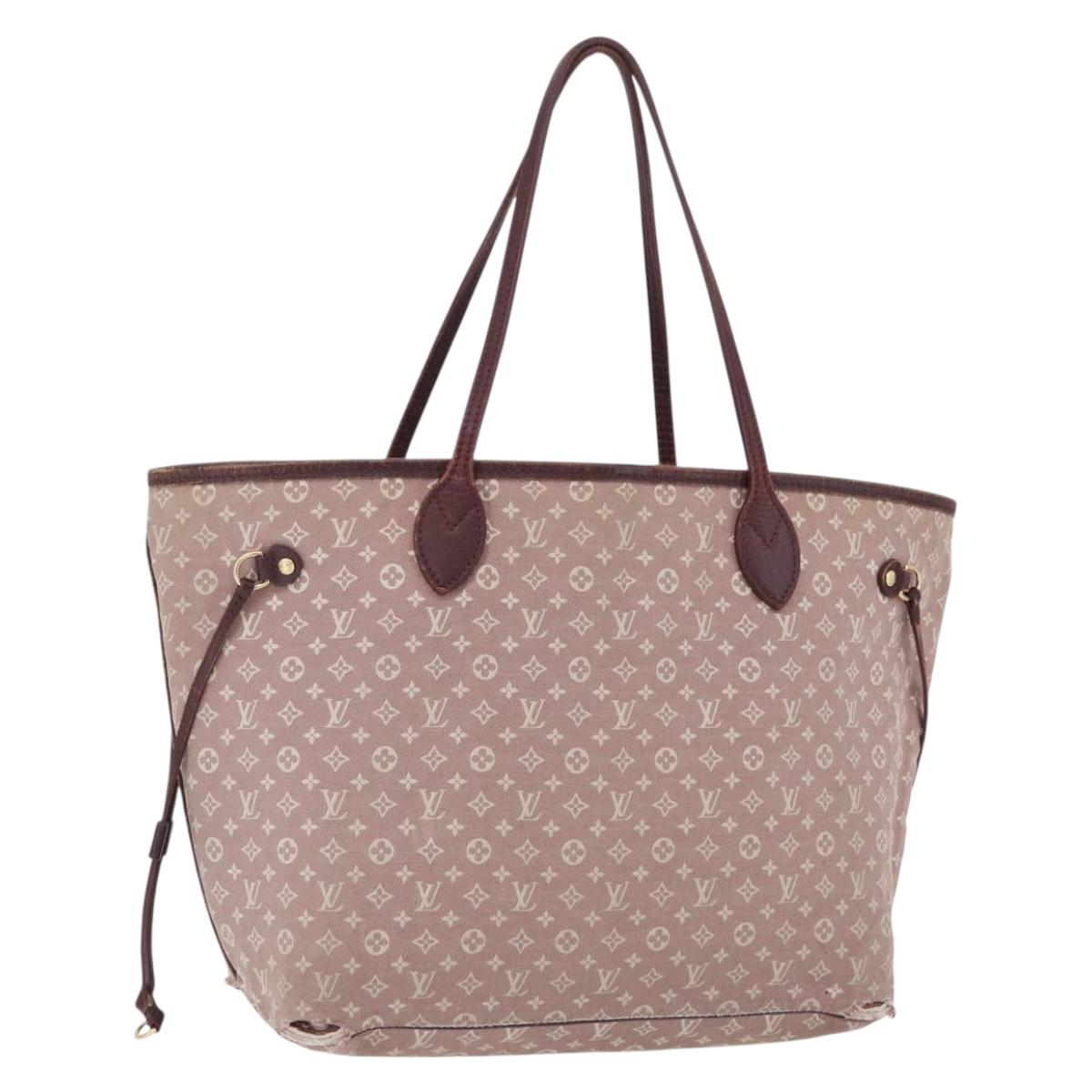 LOUIS VUITTON Monogram Idylle Neverfull MM Tote Bag Sepia M40515 LV Auth mr2915