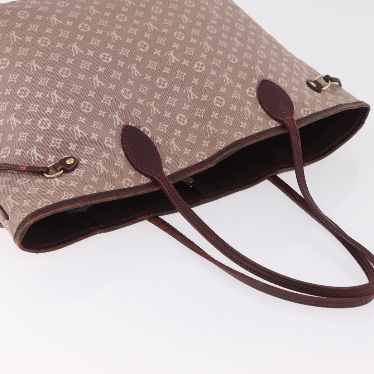 LOUIS VUITTON Monogram Idylle Neverfull MM Tote Bag Sepia M40515 LV Auth mr2915
