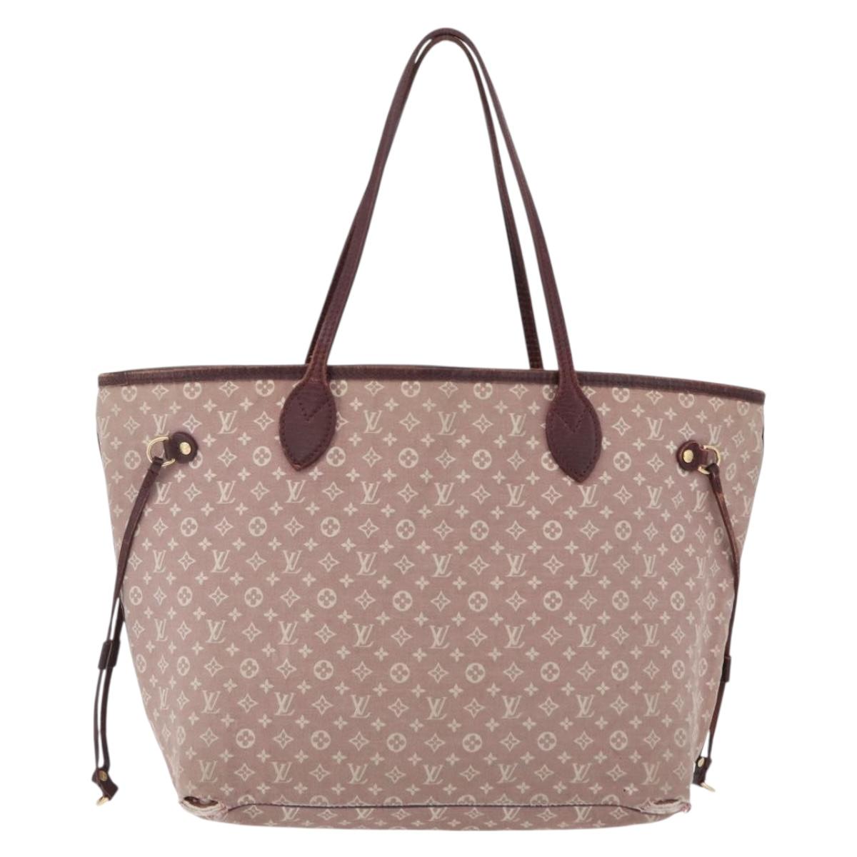 LOUIS VUITTON Monogram Idylle Neverfull MM Tote Bag Sepia M40515 LV Auth mr2915