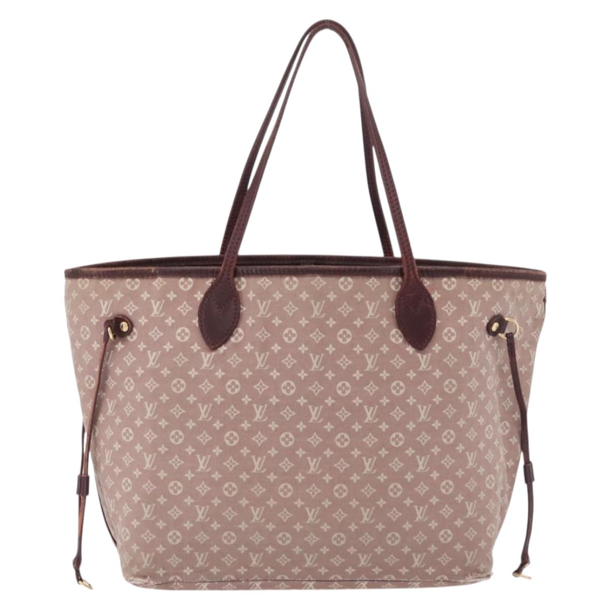 LOUIS VUITTON Monogram Idylle Neverfull MM Tote Bag Sepia M40515 LV Auth mr2915