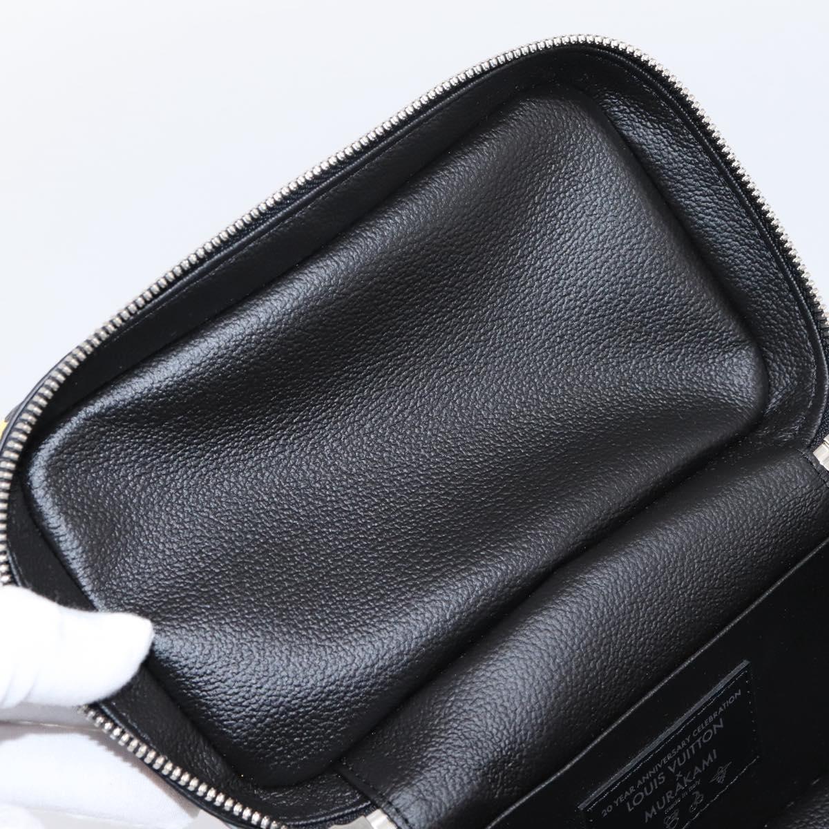 LOUIS VUITTON Monogram Multicolor Nice Mini Pouch Black M13747 LV Auth mr2917SM