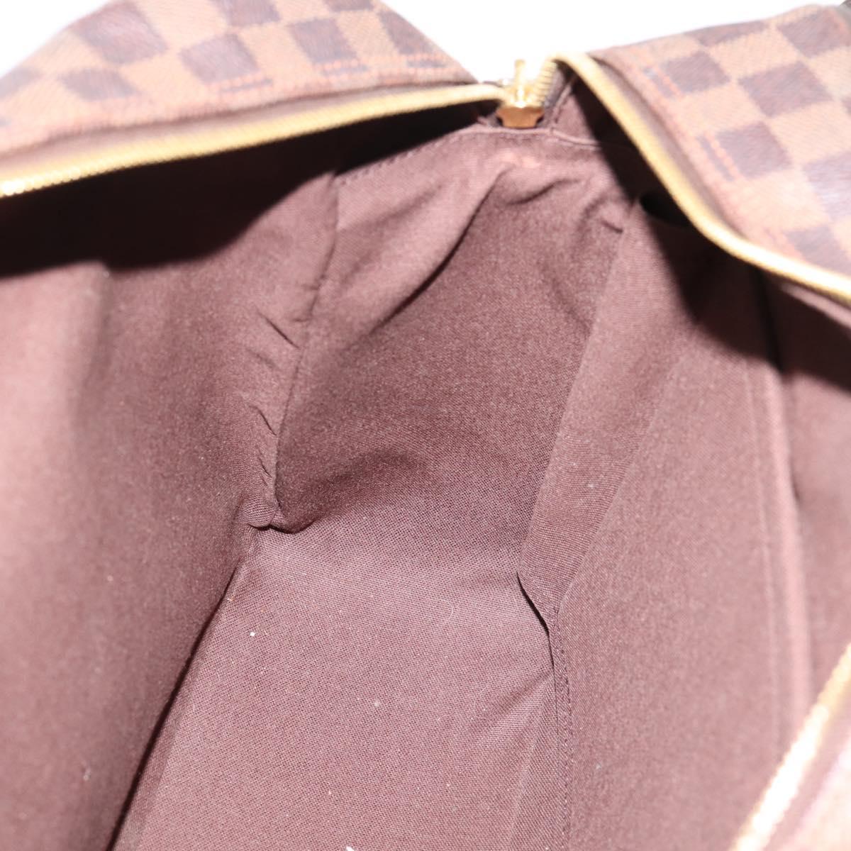 LOUIS VUITTON Damier Ebene Ikar Business Bag 2way N23252 LV Auth mr2918V