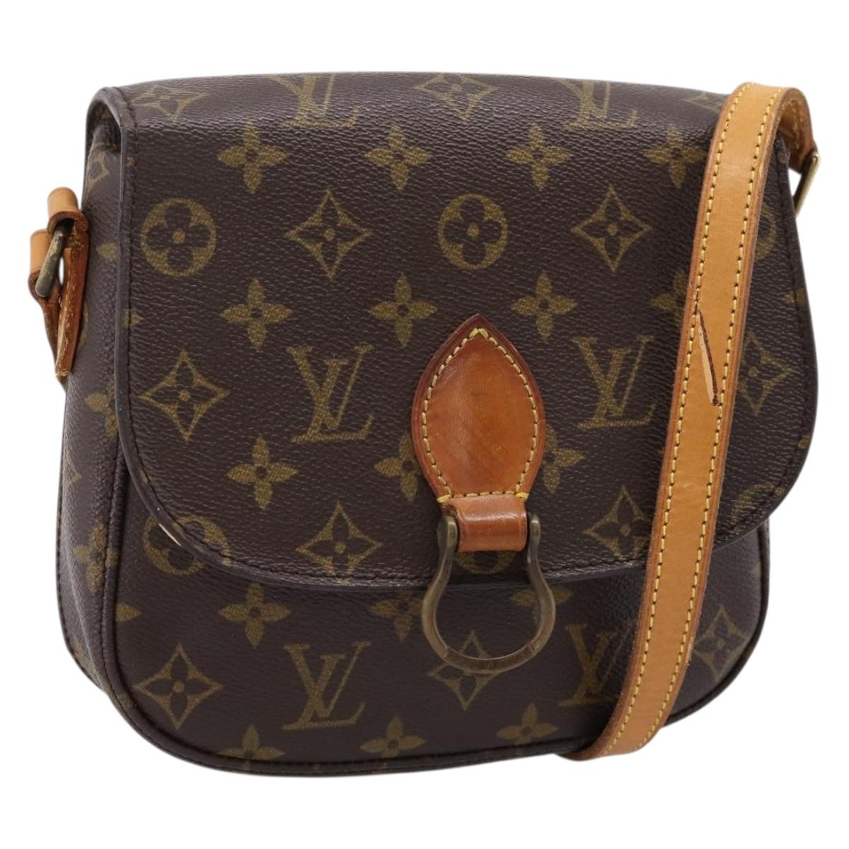 LOUIS VUITTON Monogram Saint Cloud MM Shoulder Bag M51243 LV Auth mr2919