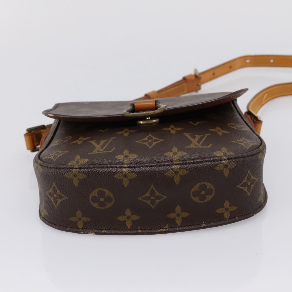 LOUIS VUITTON Monogram Saint Cloud MM Shoulder Bag M51243 LV Auth mr2919