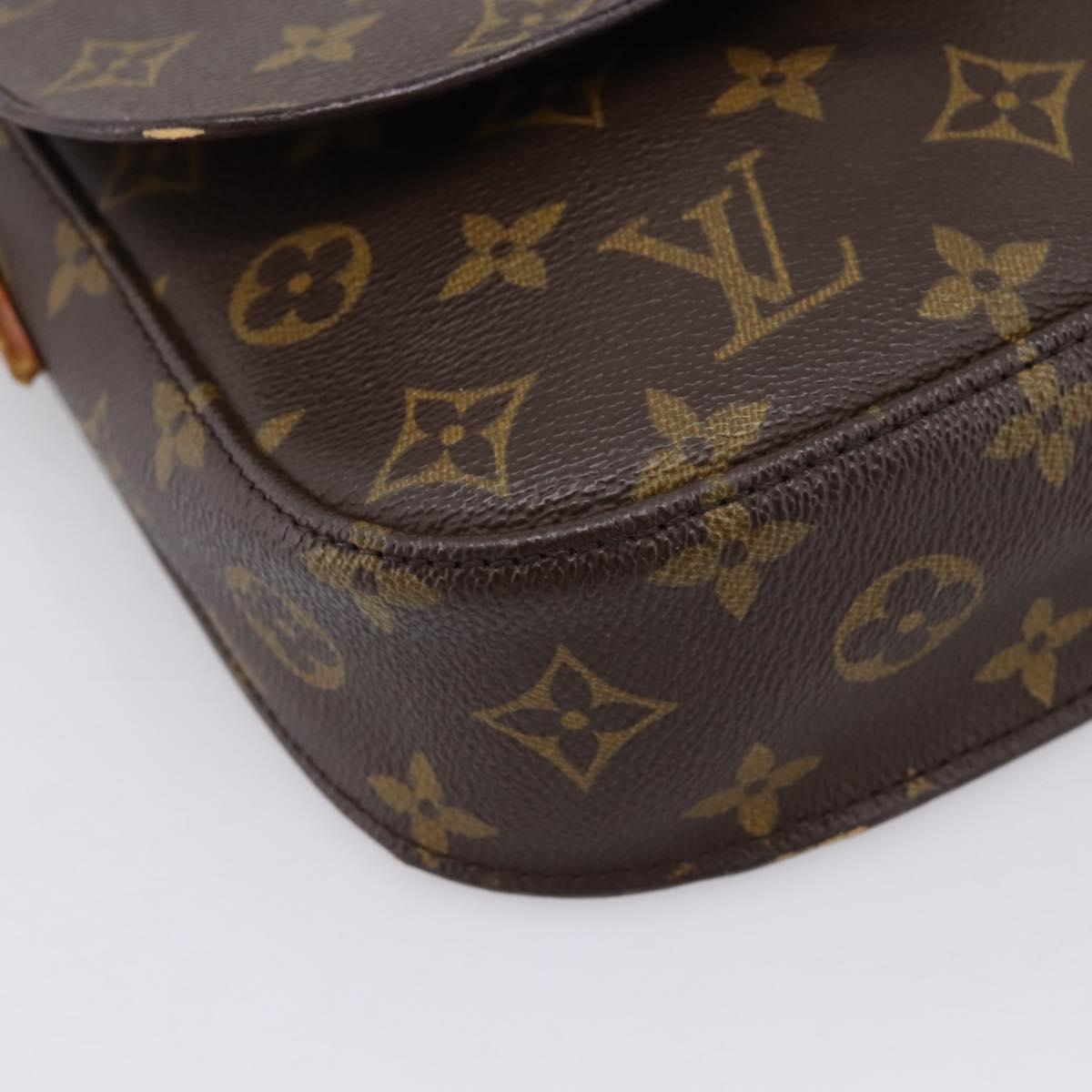 LOUIS VUITTON Monogram Saint Cloud MM Shoulder Bag M51243 LV Auth mr2919