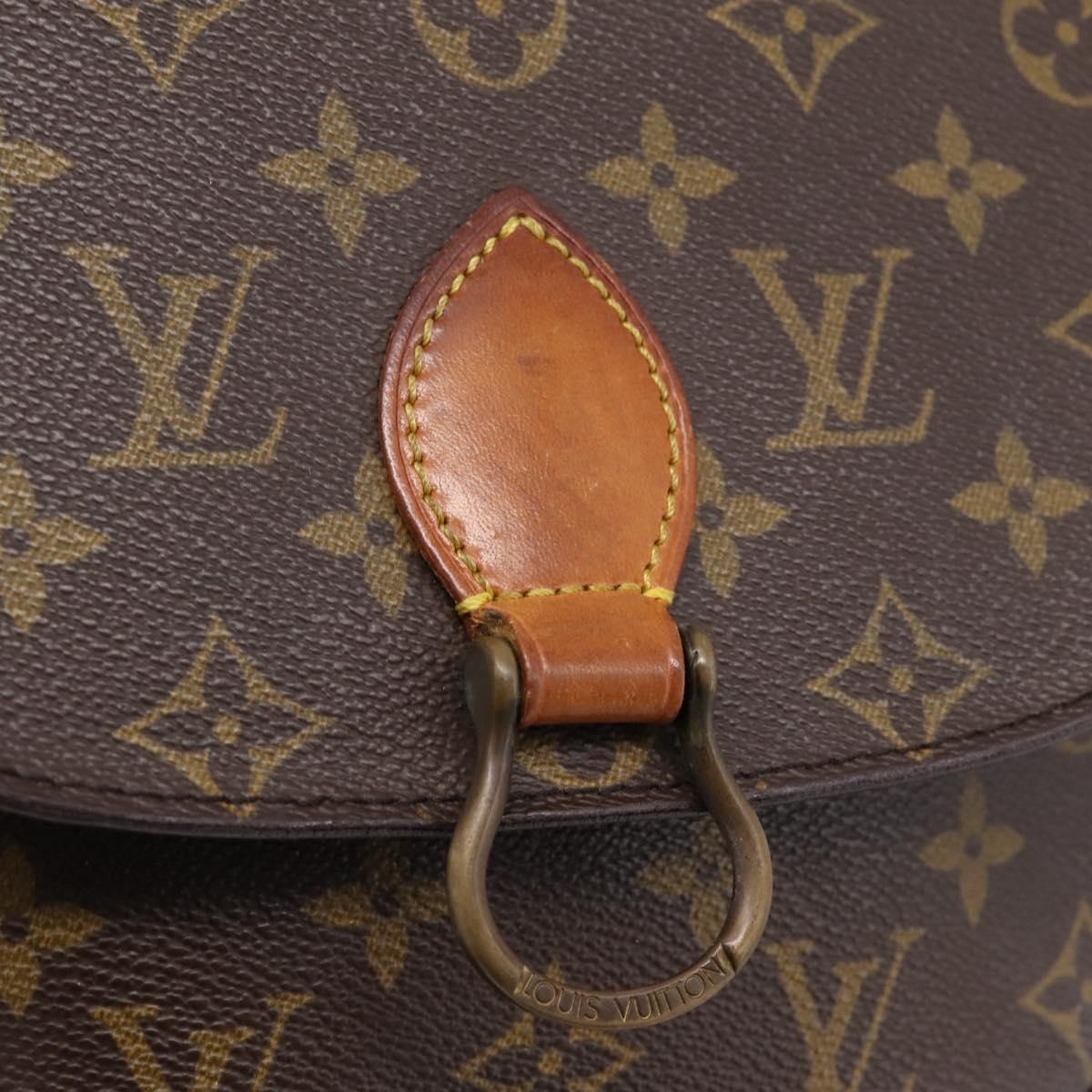 LOUIS VUITTON Monogram Saint Cloud MM Shoulder Bag M51243 LV Auth mr2919