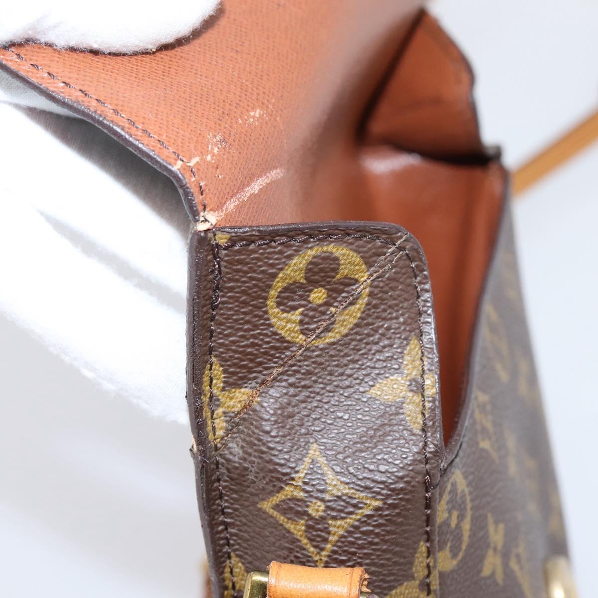 LOUIS VUITTON Monogram Saint Cloud MM Shoulder Bag M51243 LV Auth mr2919