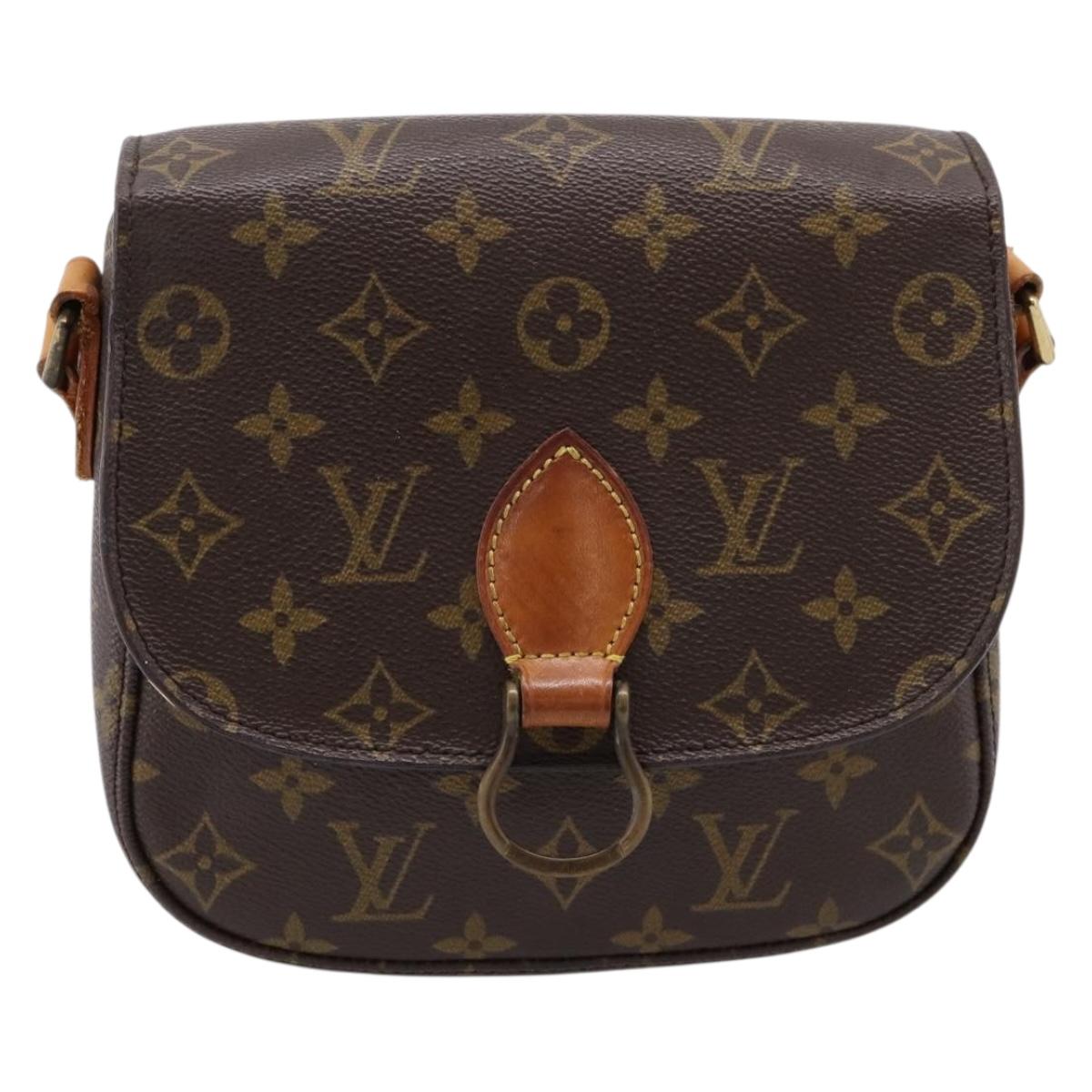 LOUIS VUITTON Monogram Saint Cloud MM Shoulder Bag M51243 LV Auth mr2919