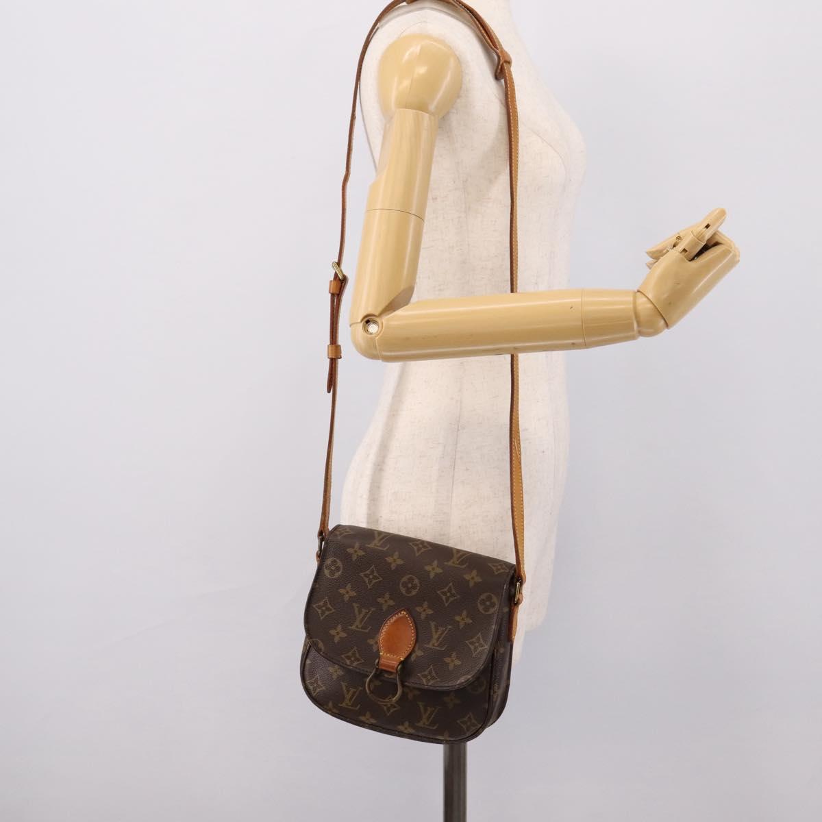 LOUIS VUITTON Monogram Saint Cloud MM Shoulder Bag M51243 LV Auth mr2919
